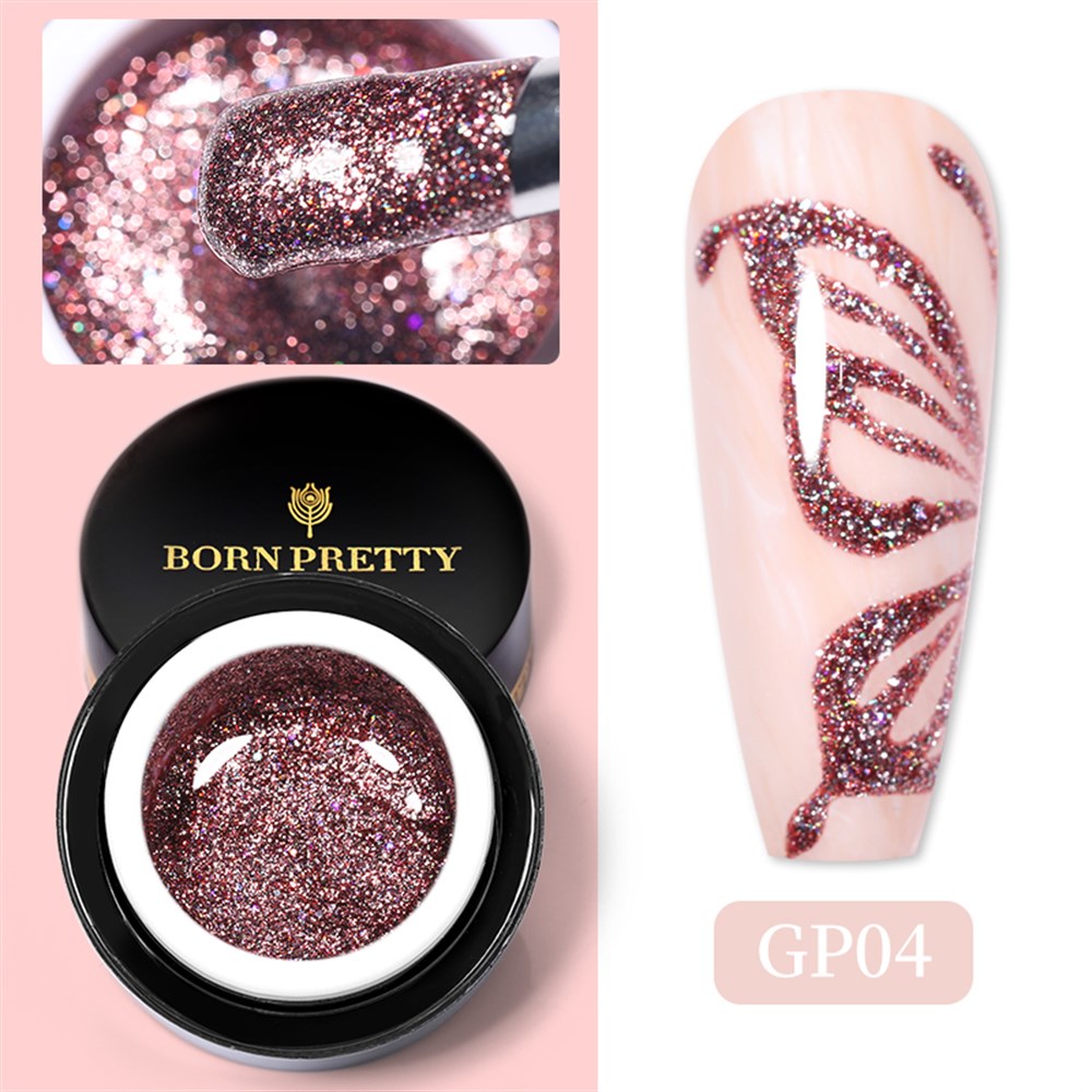 BORN PRETTY SİMLİ PAİNTİNG GEL (SİMLİ ÇİZİM JELİ ) GP04
