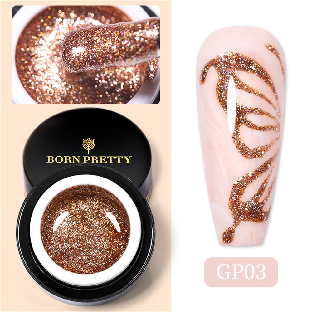 BORN PRETTY SİMLİ PAİNTİNG GEL (SİMLİ ÇİZİM JELİ ) GP03