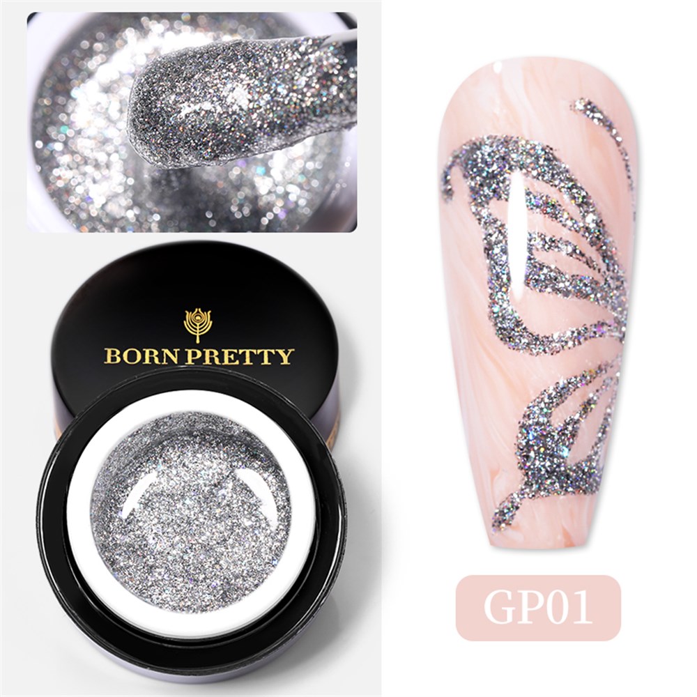 BORN PRETTY SİMLİ PAİNTİNG GEL (SİMLİ ÇİZİM JELİ ) GP01