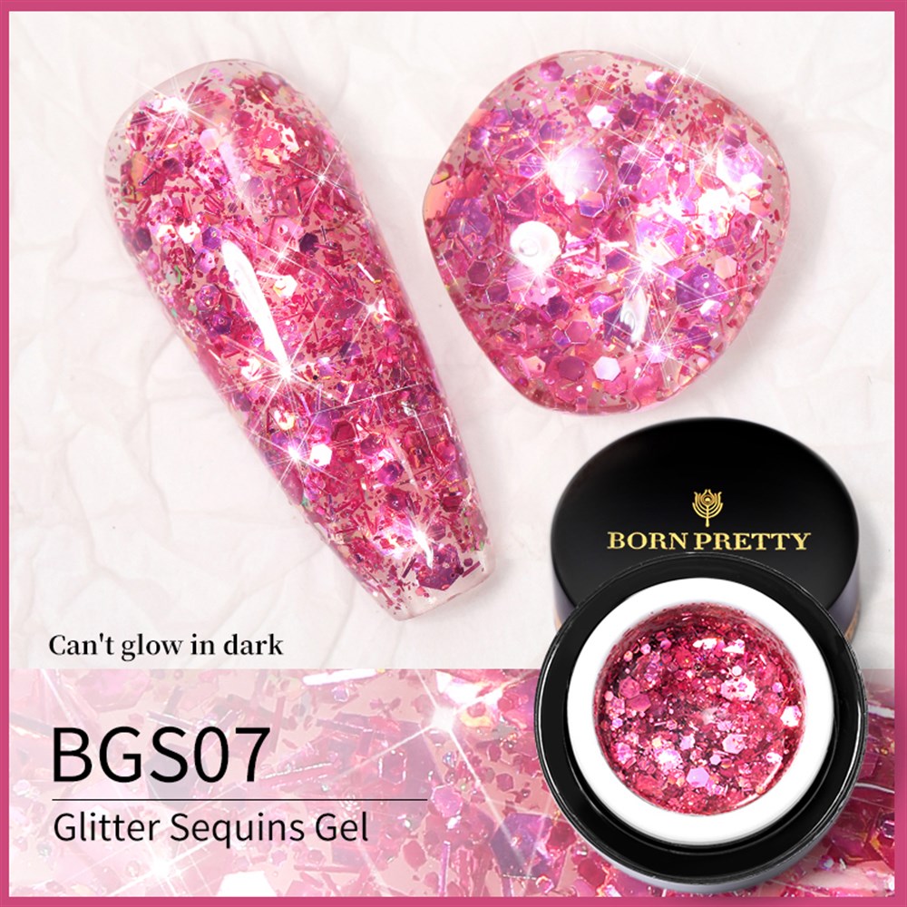 BORN PRETTY SİMLİ PULLU JEL BGS07
