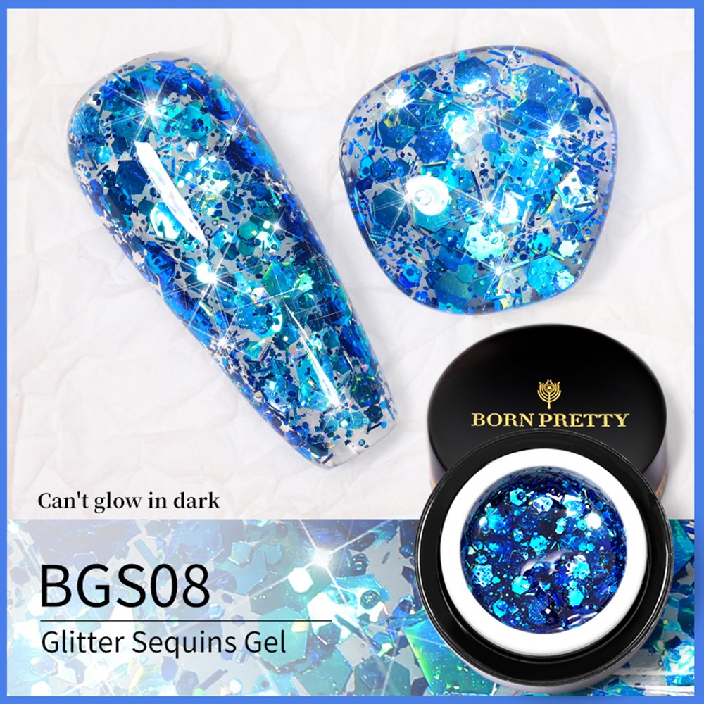 BORN PRETTY SİMLİ PULLU JEL BGS08