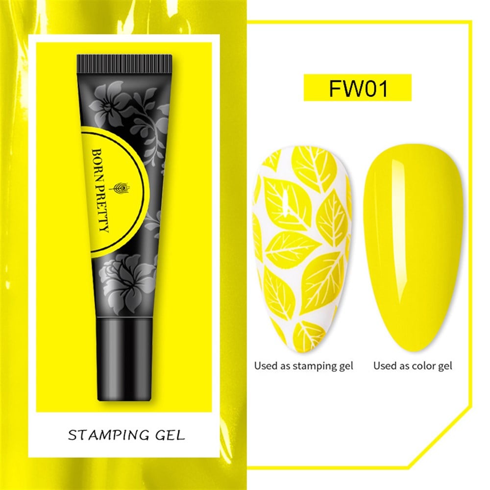 BORN PRETTY STAMPING GEL (STAMPA BASKI JELİ ) 01