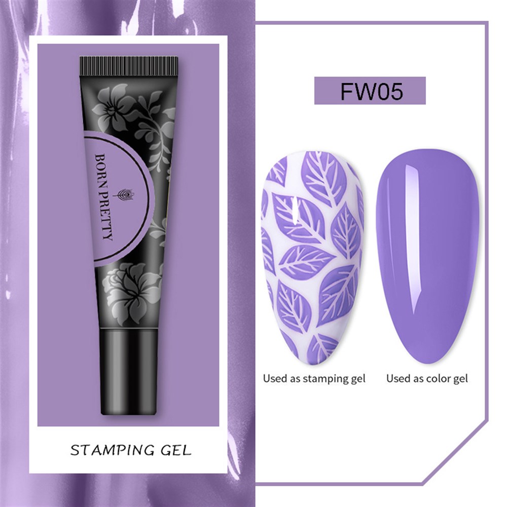 BORN PRETTY STAMPING GEL (STAMPA BASKI JELİ ) 05