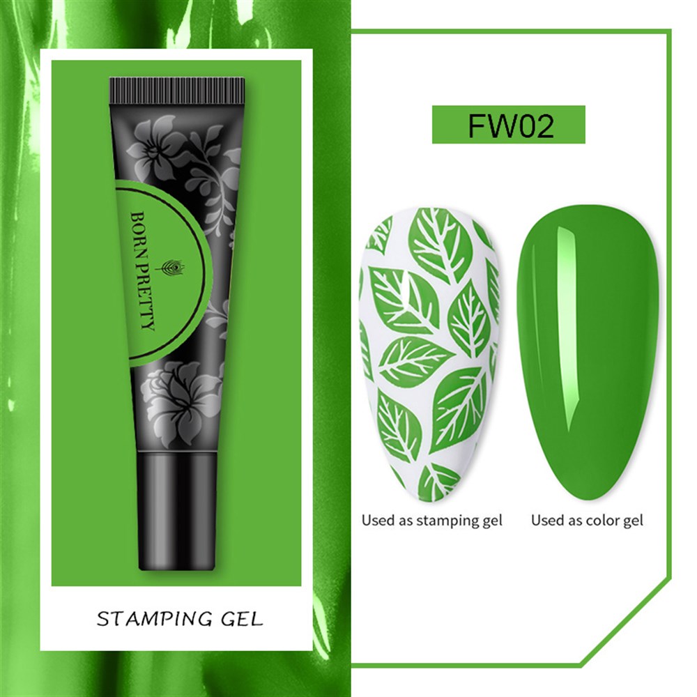 BORN PRETTY STAMPING GEL (STAMPA BASKI JELİ ) 02
