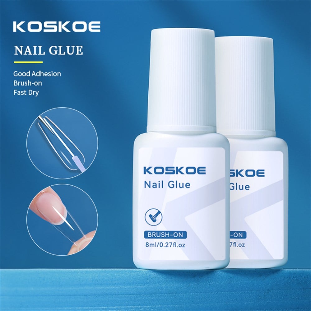 KOSKOE 8ml NAIL GLUE (HIZLI TİPS YAPIŞTIRICI)