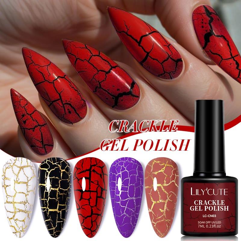 LILYCUTE 7ml Hava Kuruyan Çatlayan Oje CN03  KIRMIZI