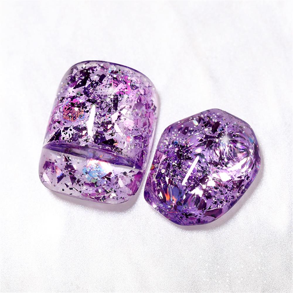 LILY'CUTE 7ML SQUINS  UV GEL ( İRİ PULLU KALICI OJE ) LC-X05