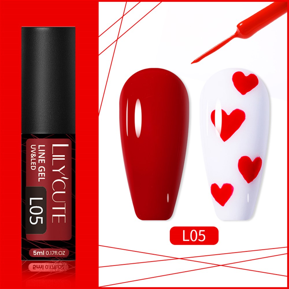 LILY'CUTE İNCE FIRÇA UÇLU PAINTING GEL (ÇİZİM JELİ) L05