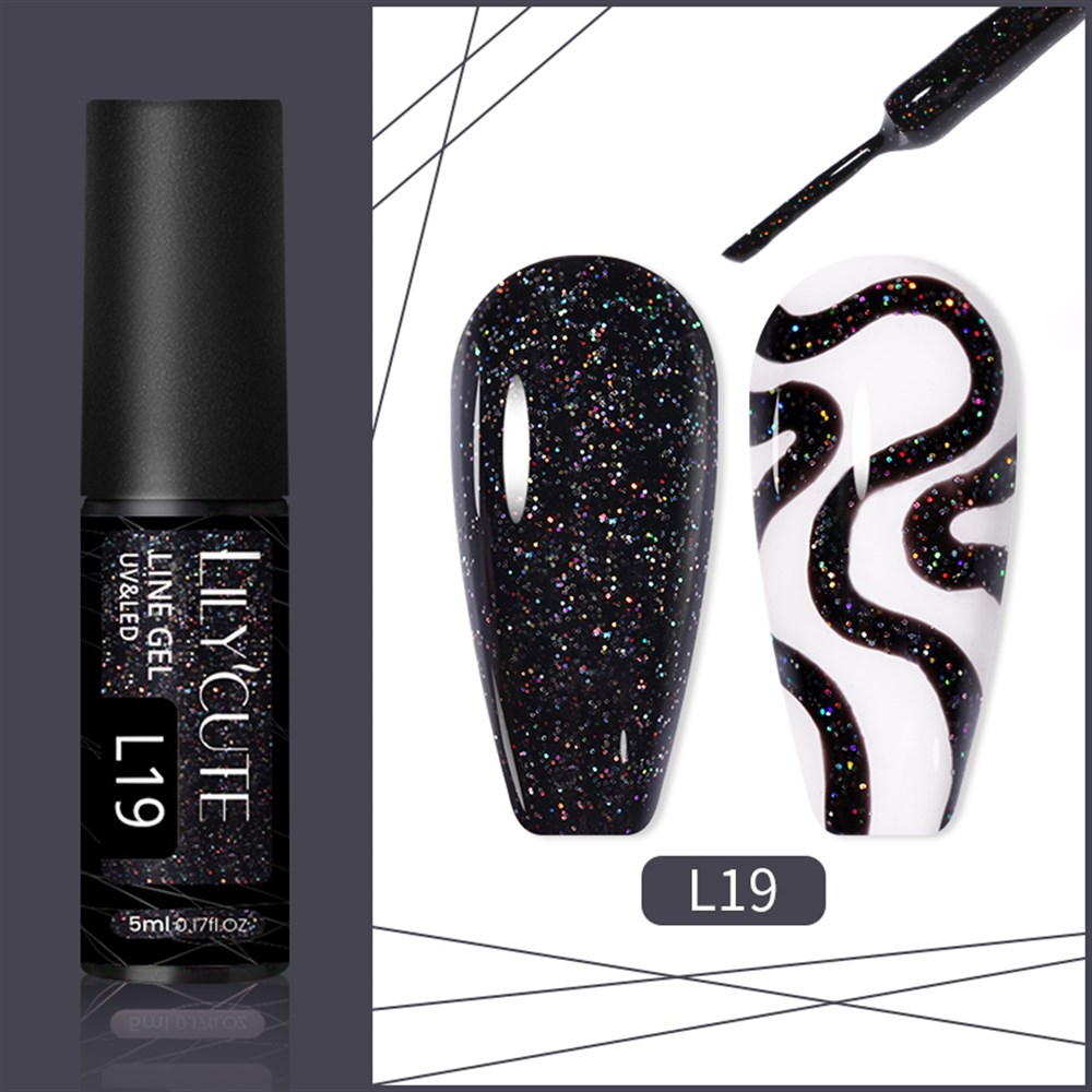 LILY'CUTE İNCE FIRÇA UÇLU PAINTING GEL (ÇİZİM JELİ) L19