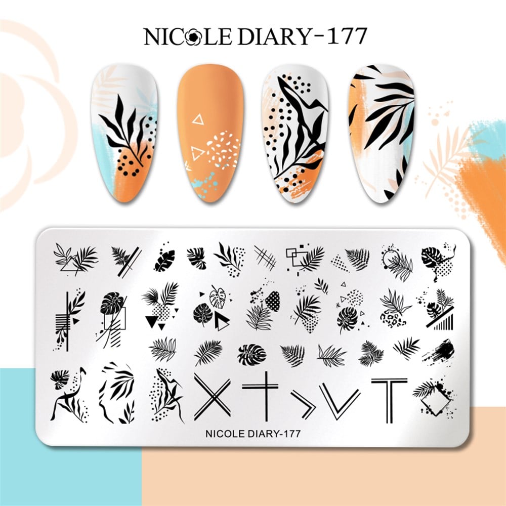 NICOLE DIARY BASKI DESEN PLAKASI 177