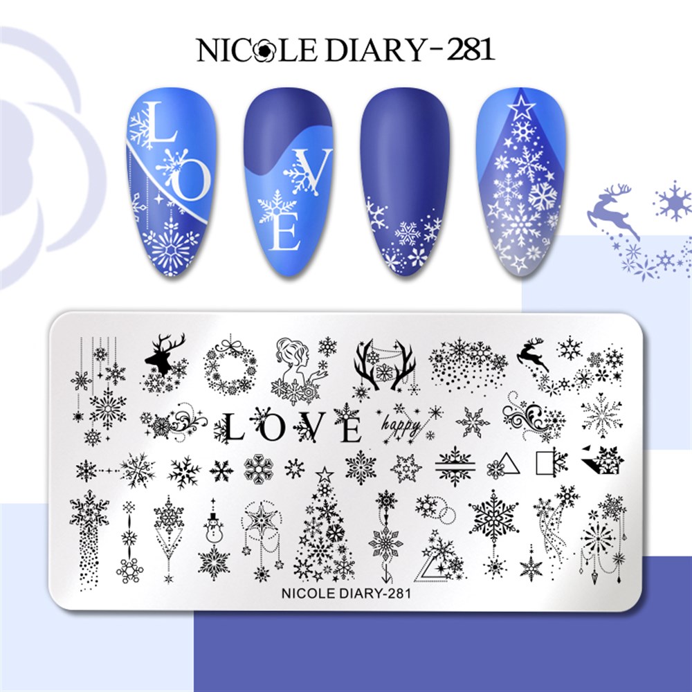 NICOLE DIARY BASKI DESEN PLAKASI 281