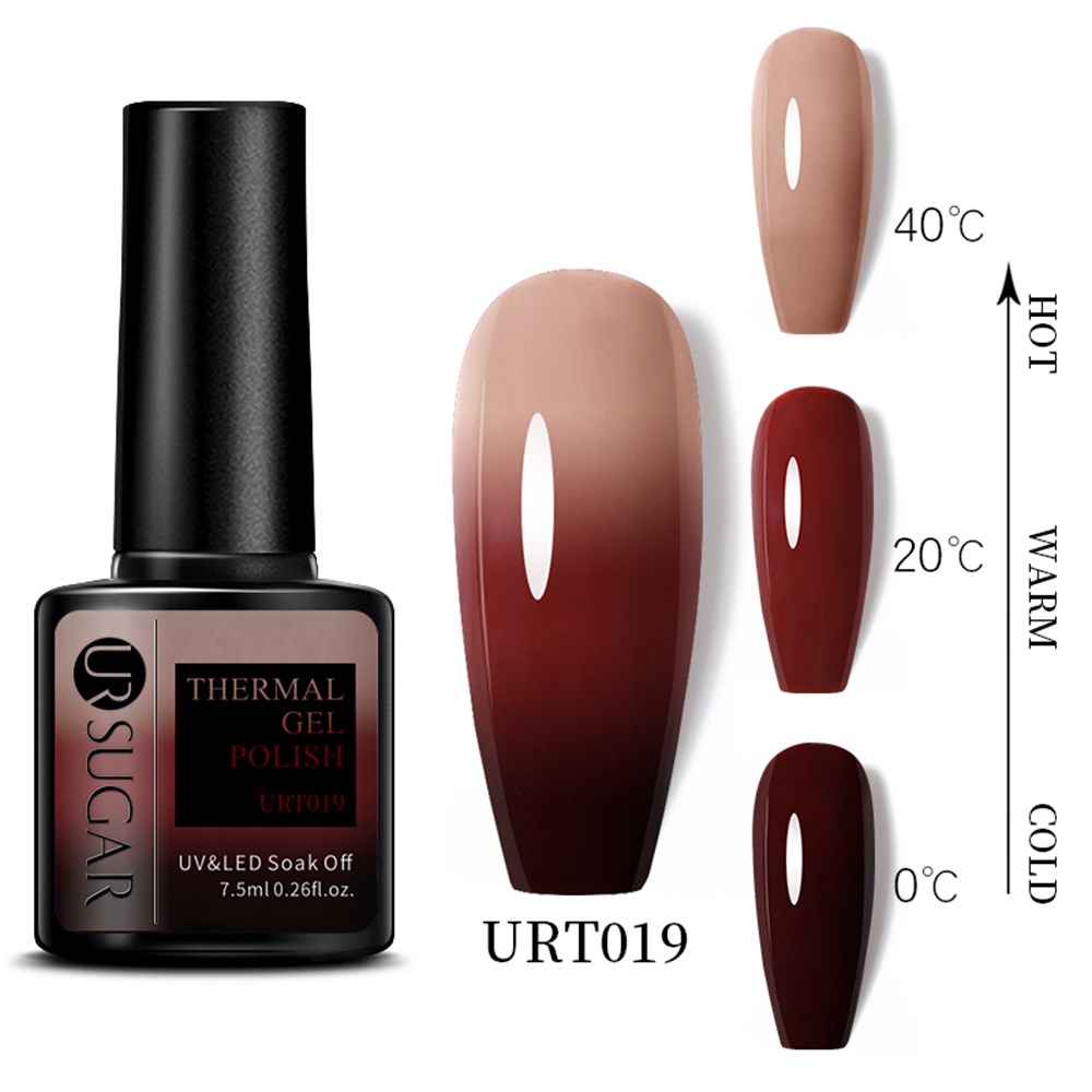 UR SUGAR 7,5 ML ISIYA GÖRE RENK DEĞİŞTİREN TERMAL OJE URT019
