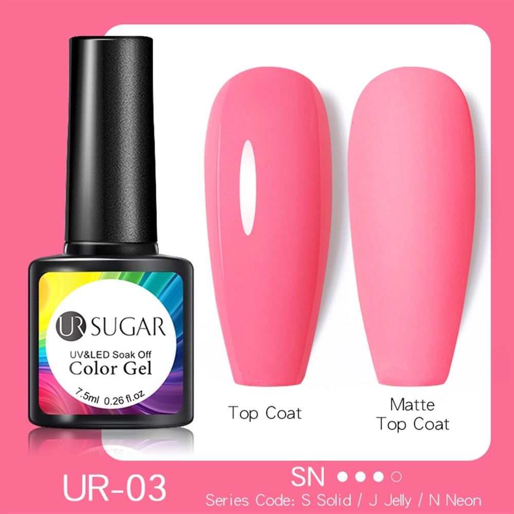 UR SUGAR Neon (Floresan)Oje Karanlıkta Parlayan Kalıcı Oje 03