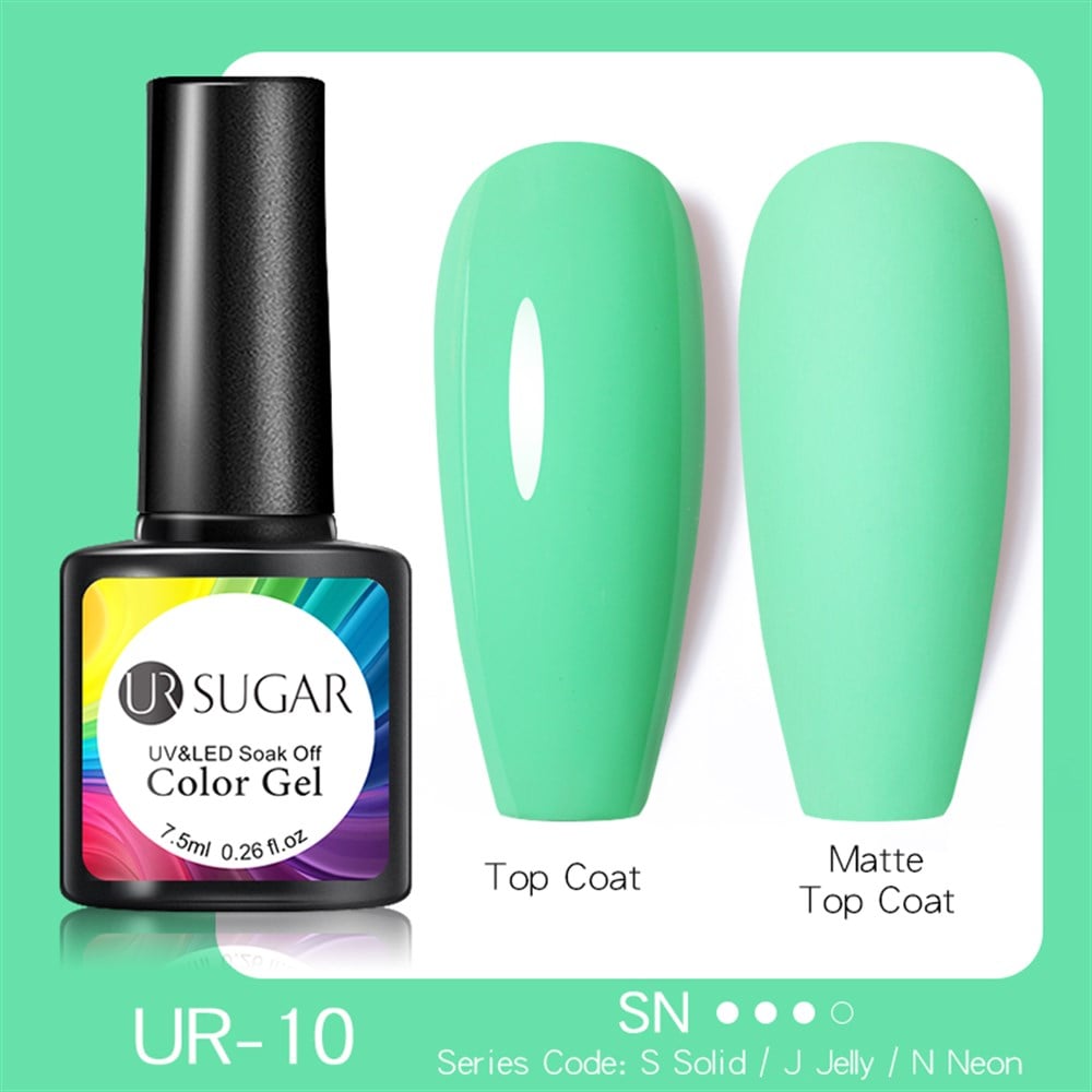 UR SUGAR Neon (Floresan)Oje Karanlıkta Parlayan Kalıcı Oje 10