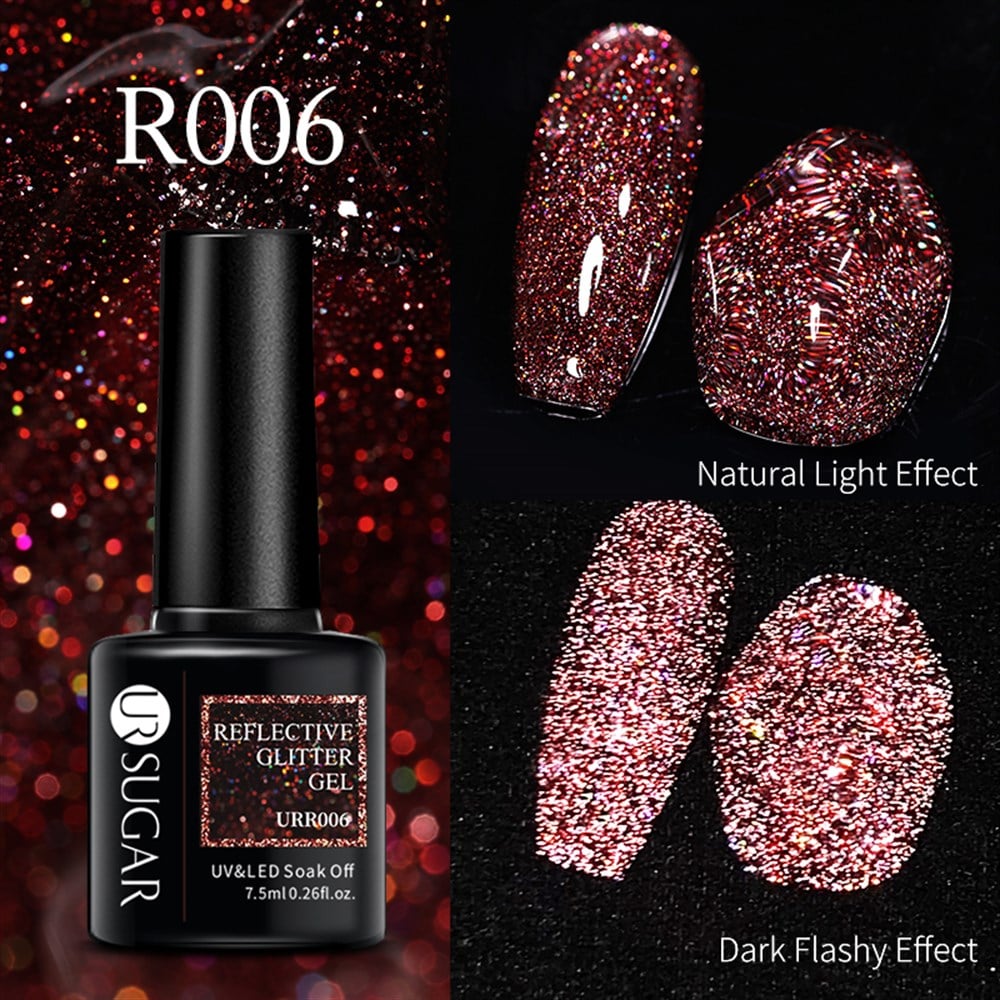 UR SUGAR REFLECTIVE ( REFLEKTÖRLÜ) FLASH GEL KALICI OJE  R006