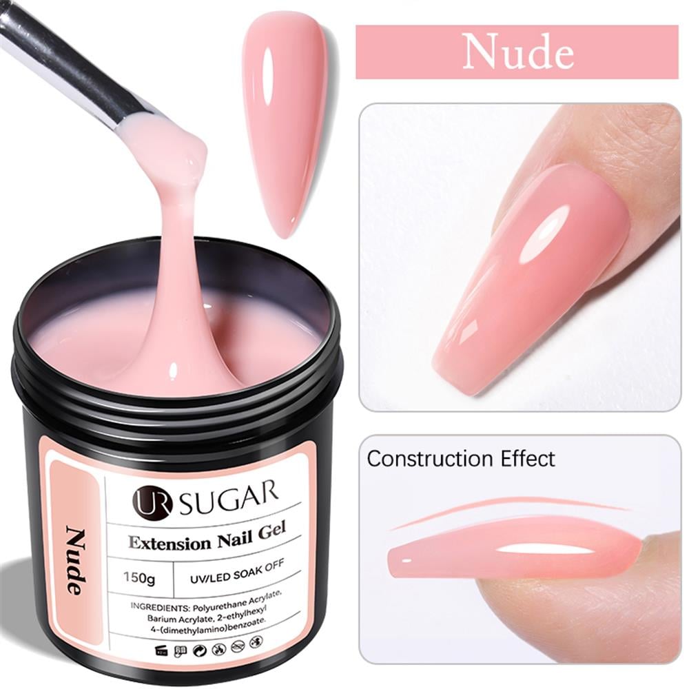  UR SUGAR 150ml BUILDER EXTENSION NAIL GEL (UZATMA JELİ)NUDE