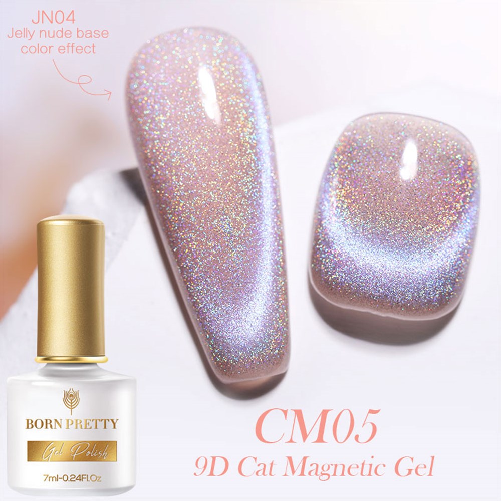BORN PRETTY 7ml  9D CAT MAGNETIC GEL (9 D KEDİ GÖZÜ KALICI OJE ) CM05