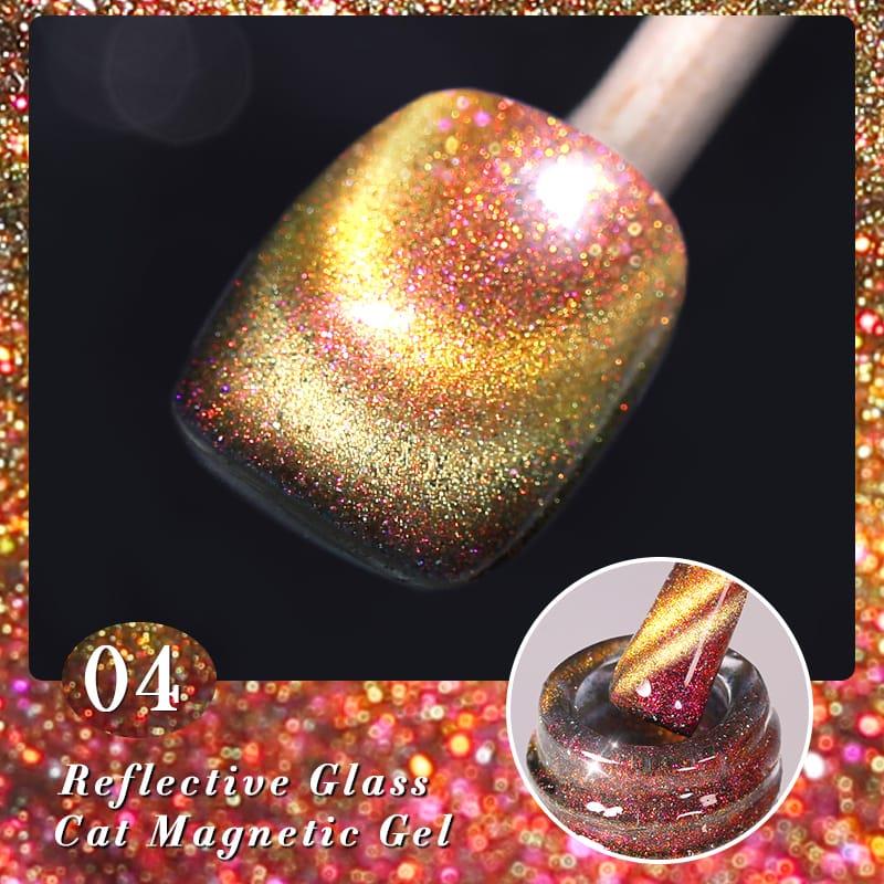 BORN PRETTY 10 mL Hema Free Rainbow Reflektive Cat Magnetic Gel 04