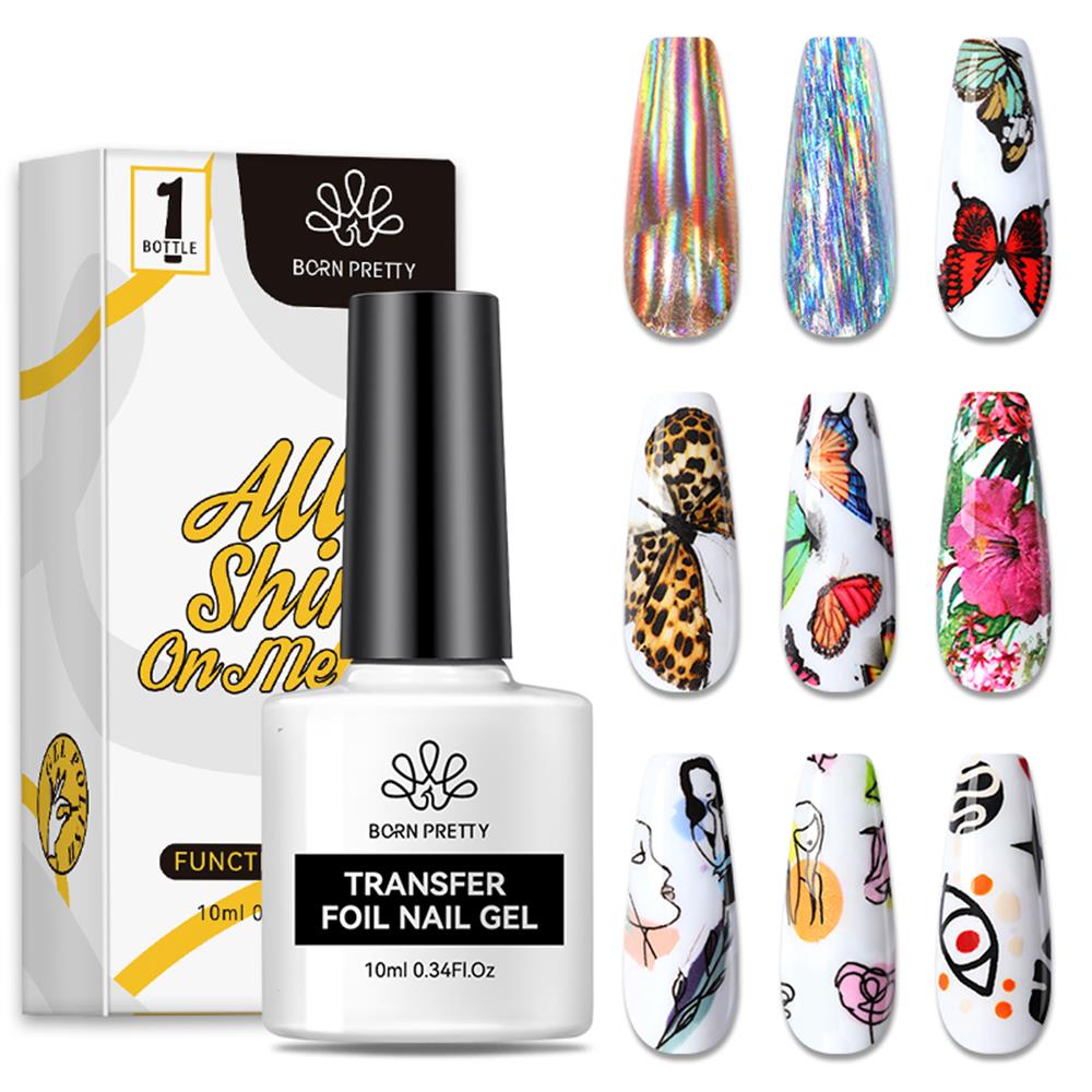 BORN PRETTY 10ml Transfer Folyo Tırnak Jeli (Transfer tutkalı)