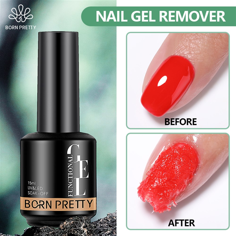 BORN PRETTY 15ml Magic Nail Gel Remover Function Gel (Hızlı kalıcı oje çıkarma jeli )