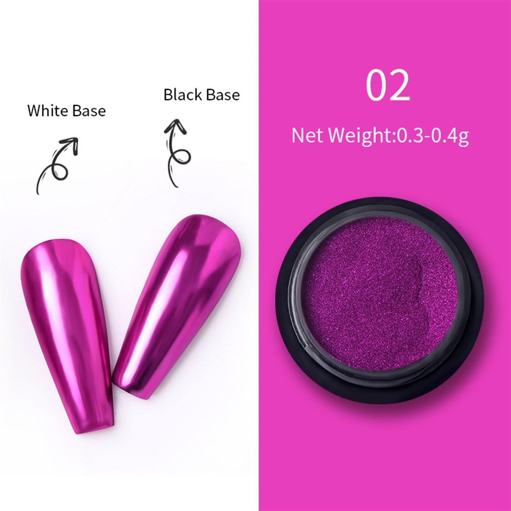 BORN PRETTY AYNA TOZU (CROME POWDER) 02 