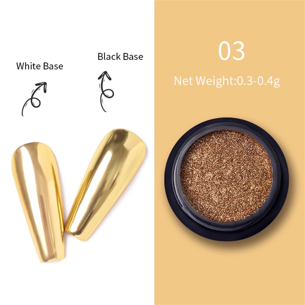 BORN PRETTY AYNA TOZU (CROME POWDER) 03