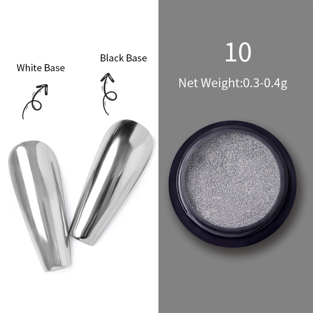 BORN PRETTY AYNA TOZU (CROME POWDER) 10