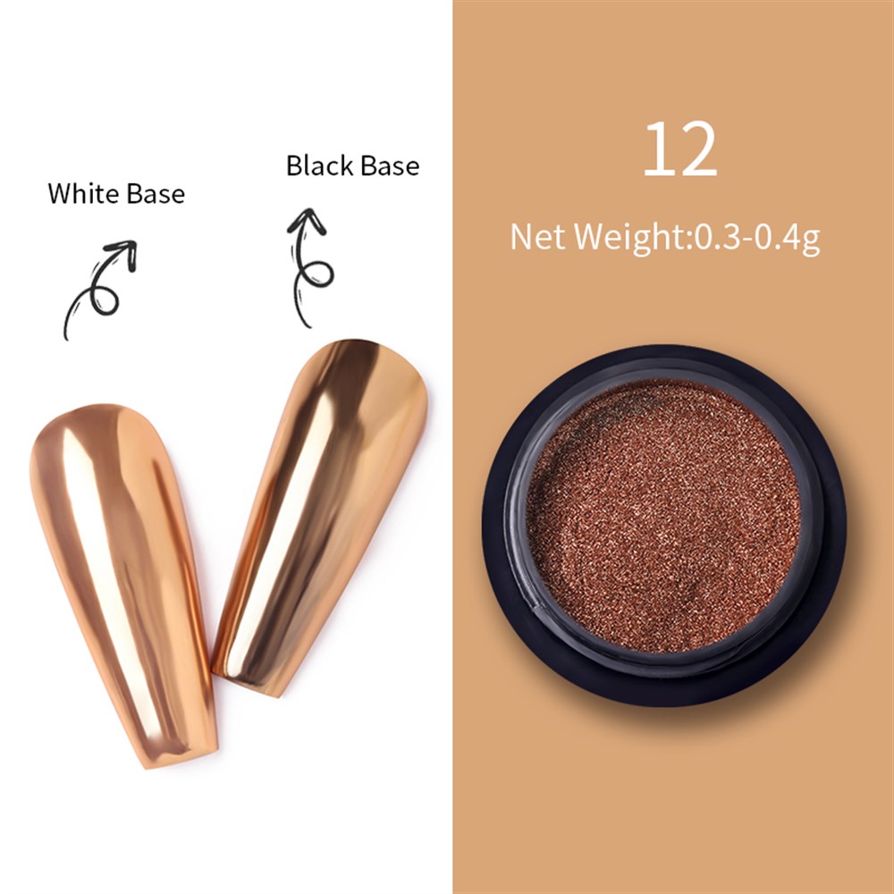 BORN PRETTY AYNA TOZU (CROME POWDER) 12