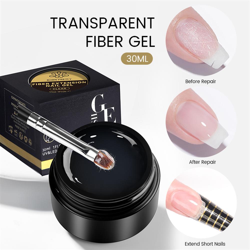 BORN PRETTY BORN PRETTY 30ml Fiber Glass Extension Nail Gel (FIBER GLASS EXTRA SAĞLAM  UZATMA& ONARIM JELİ) 