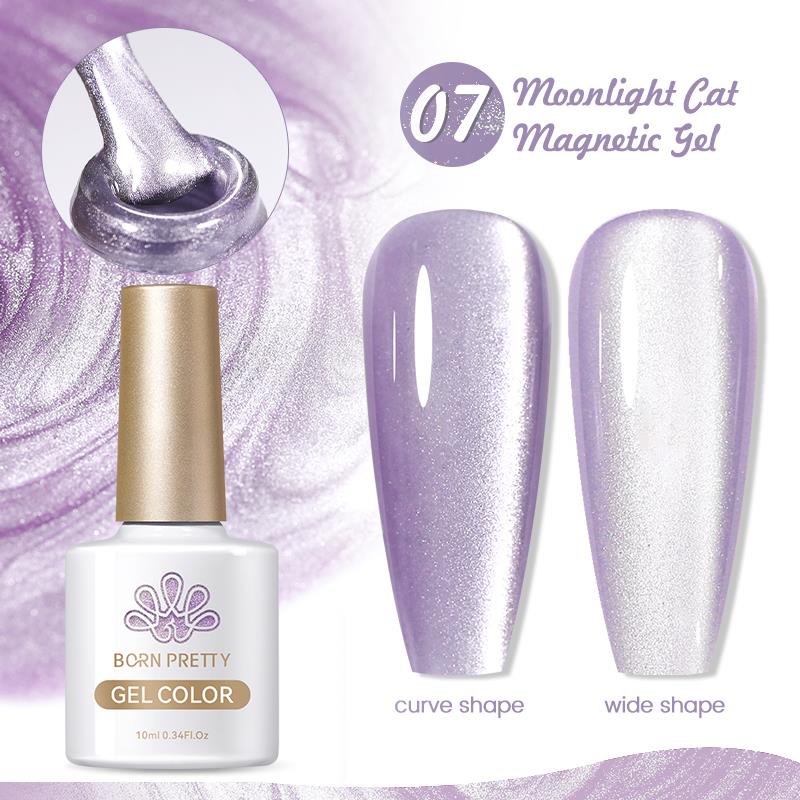 BORN PRETTY MOONLIGHT CAT MAGNETIC GEL (KEDİ GÖZÜ KALICI OJE ) 07