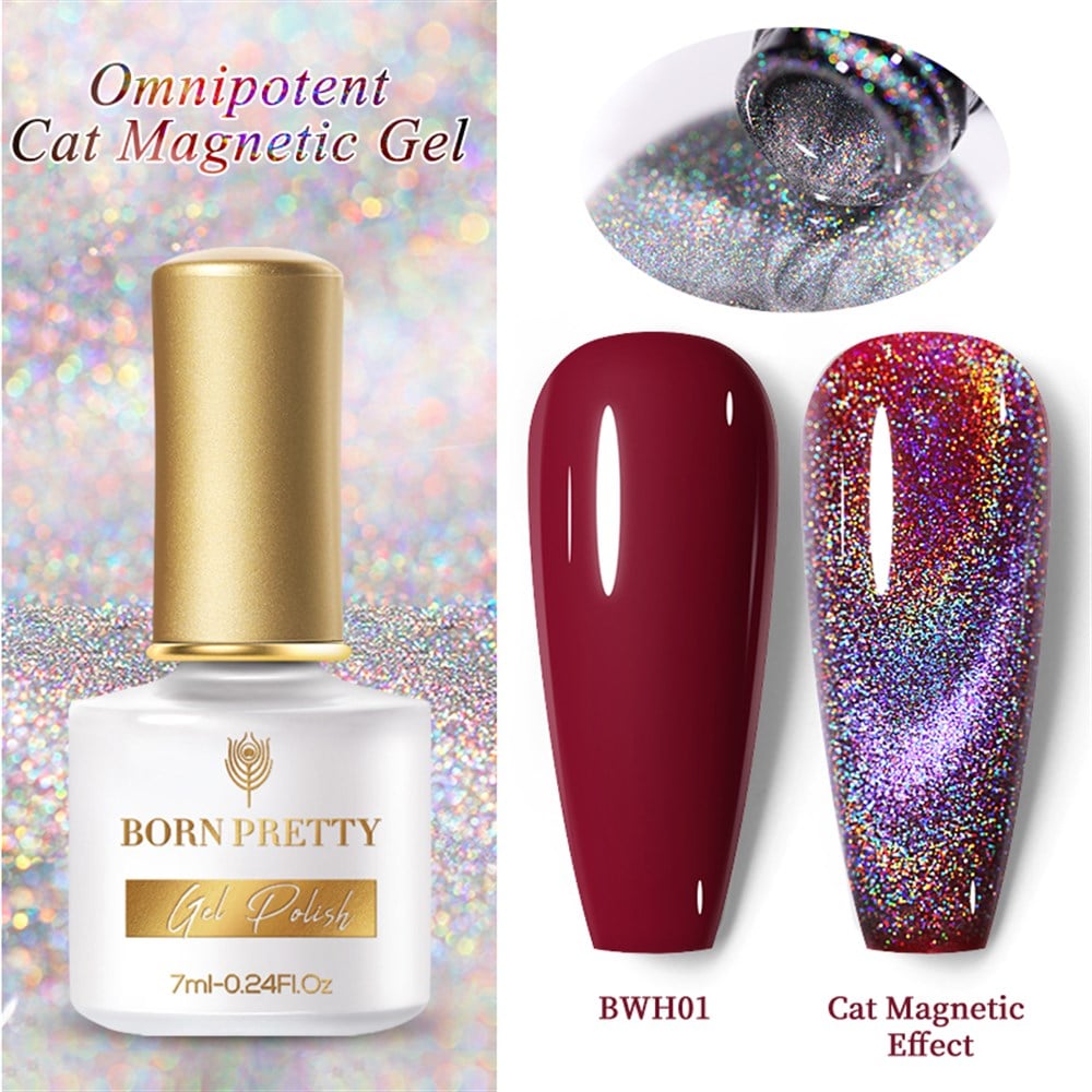 BORN PRETTY OMNIPOTENT CAT MAGNETIC GEL (KEDİ GÖZÜ KALICI OJE ) 