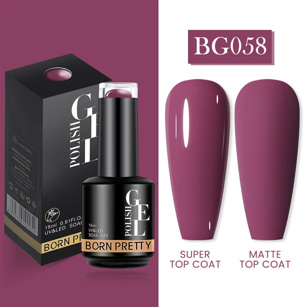 BORN PRETTY PRO 15 ML YENİ SERİ KALICI OJE BG058