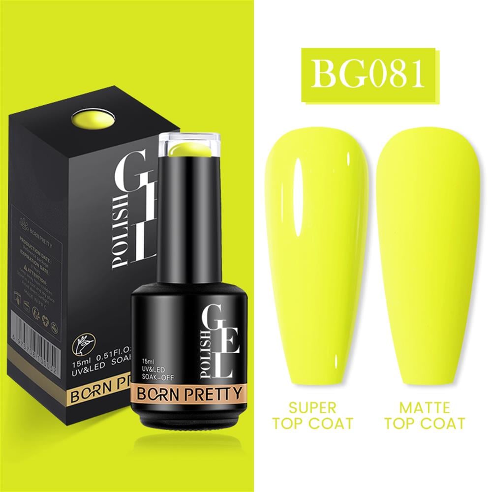 BORN PRETTY PRO 15 ML YENİ SERİ KALICI OJE BG081