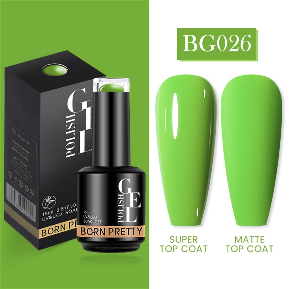BORN PRETTY PRO 15 ML YENİ SERİ KALICI OJE BG026
