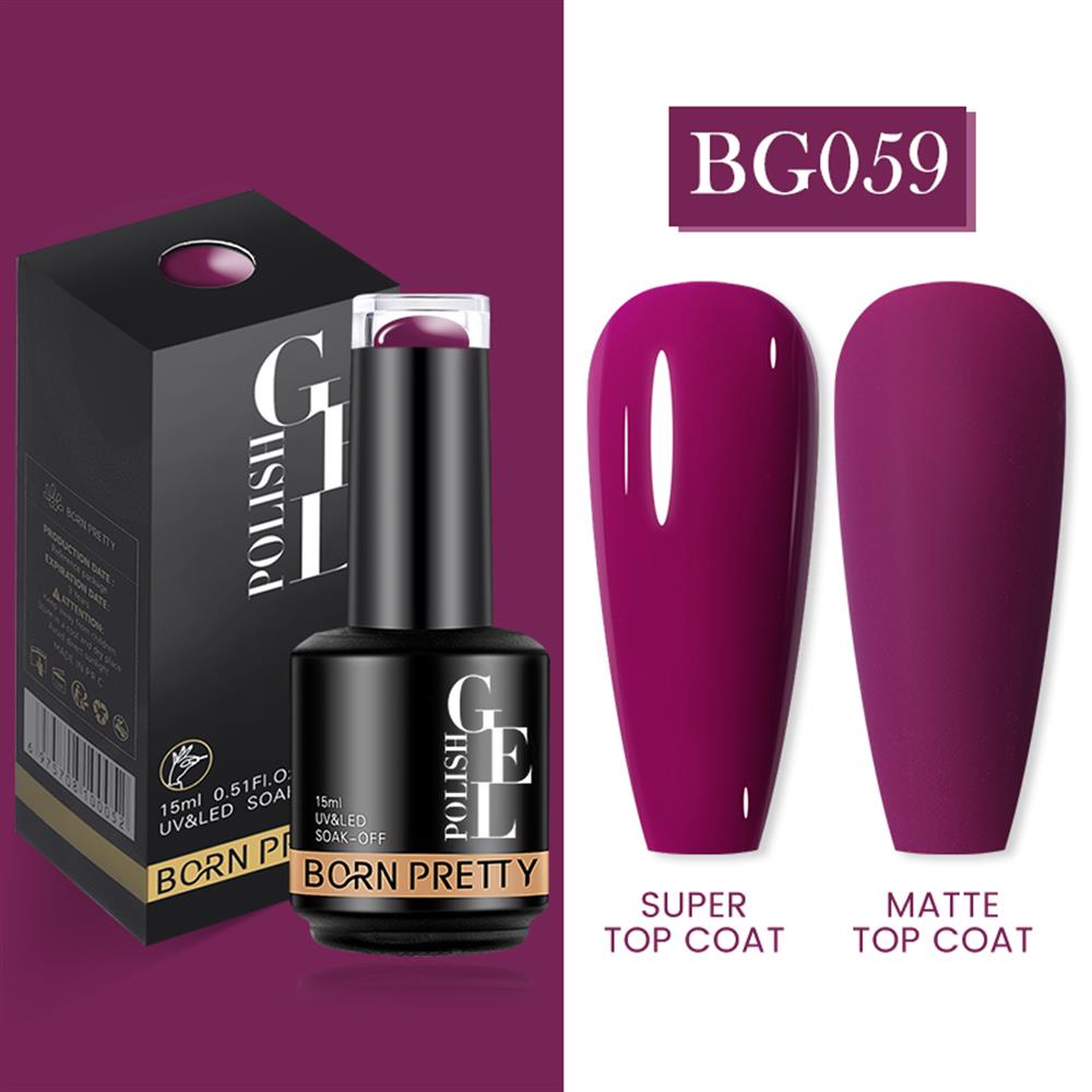 BORN PRETTY PRO 15 ML YENİ SERİ KALICI OJE BG059