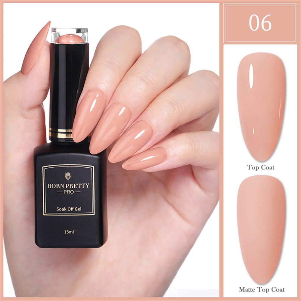 BORN PRETTY PRO BLACK GOLD SERİSİ 15 ML KALICI OJE 06