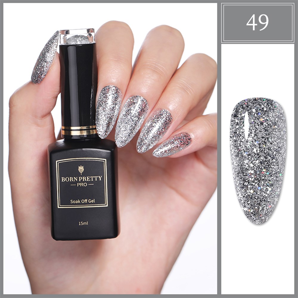 BORN PRETTY PRO BLACK GOLD SERİSİ 15 ML KALICI OJE 49