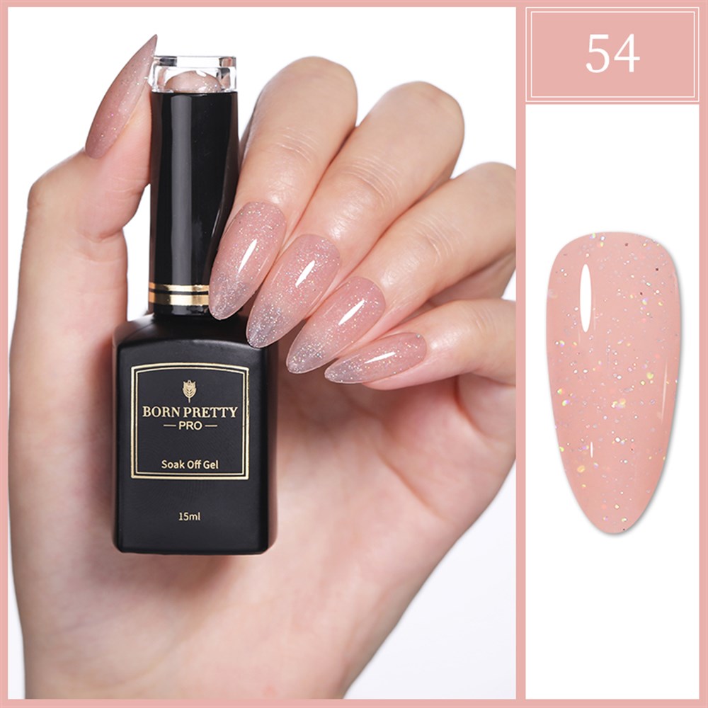 BORN PRETTY PRO BLACK GOLD SERİSİ 15 ML KALICI OJE 54
