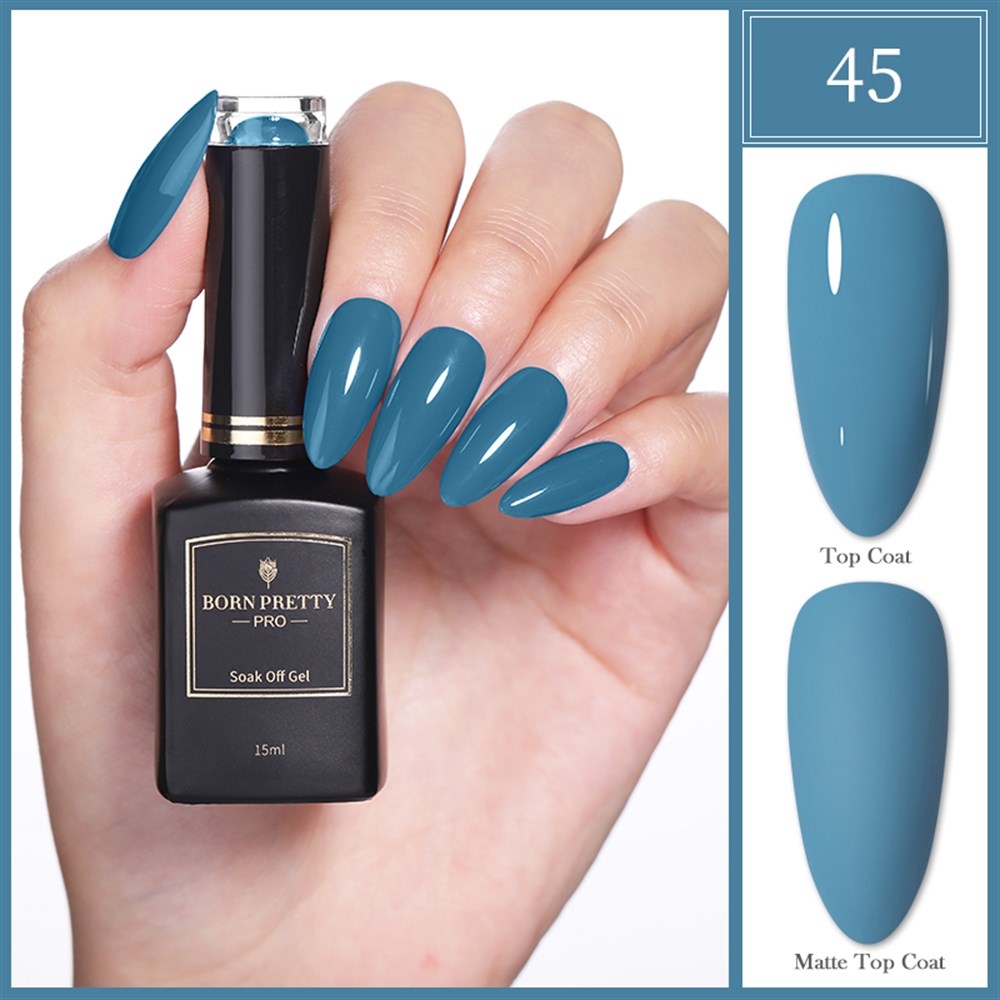 BORN PRETTY PRO BLACK GOLD SERİSİ 15 ML KALICI OJE 43