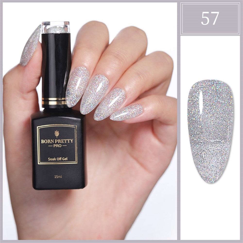 BORN PRETTY PRO BLACK GOLD SERİSİ 15 ML KALICI OJE 57