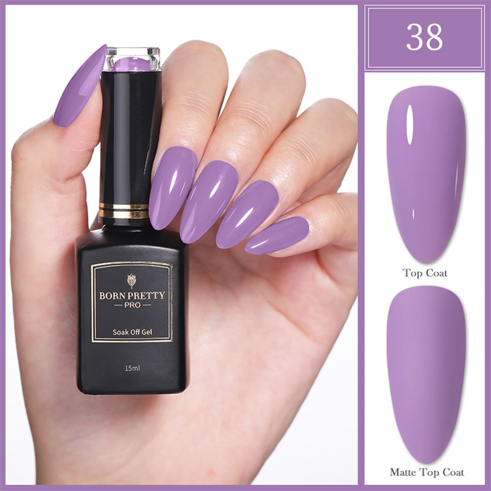BORN PRETTY PRO BLACK GOLD SERİSİ 15 ML KALICI OJE 38