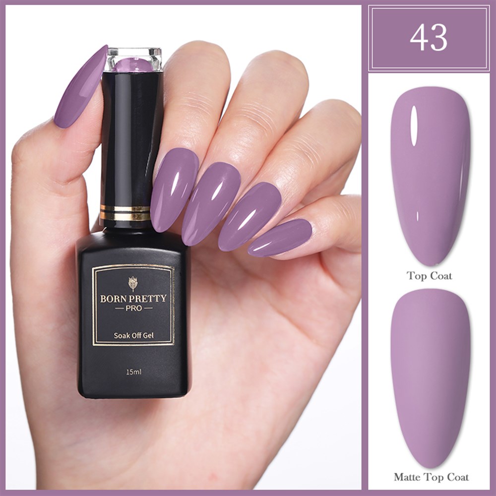 BORN PRETTY PRO BLACK GOLD SERİSİ 15 ML KALICI OJE 43