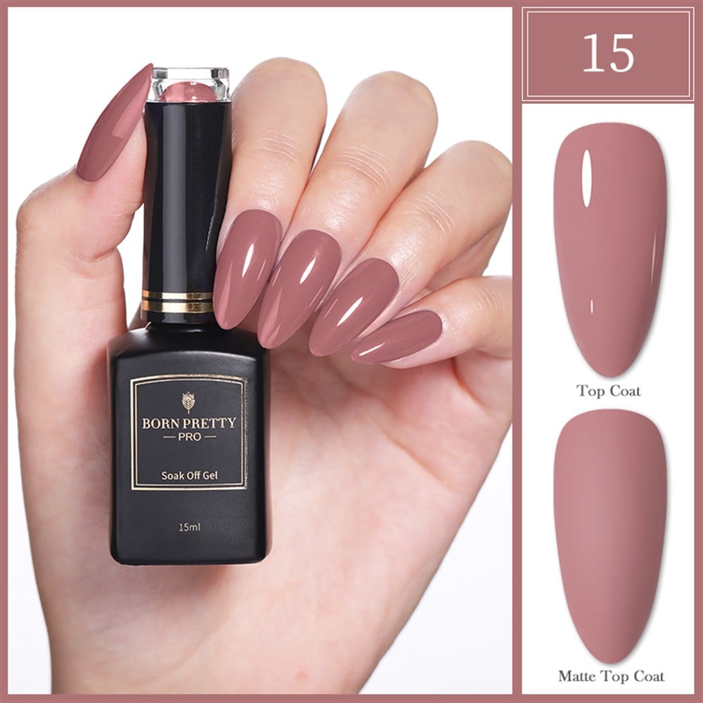 BORN PRETTY PRO BLACK GOLD SERİSİ 15 ML KALICI OJE 15