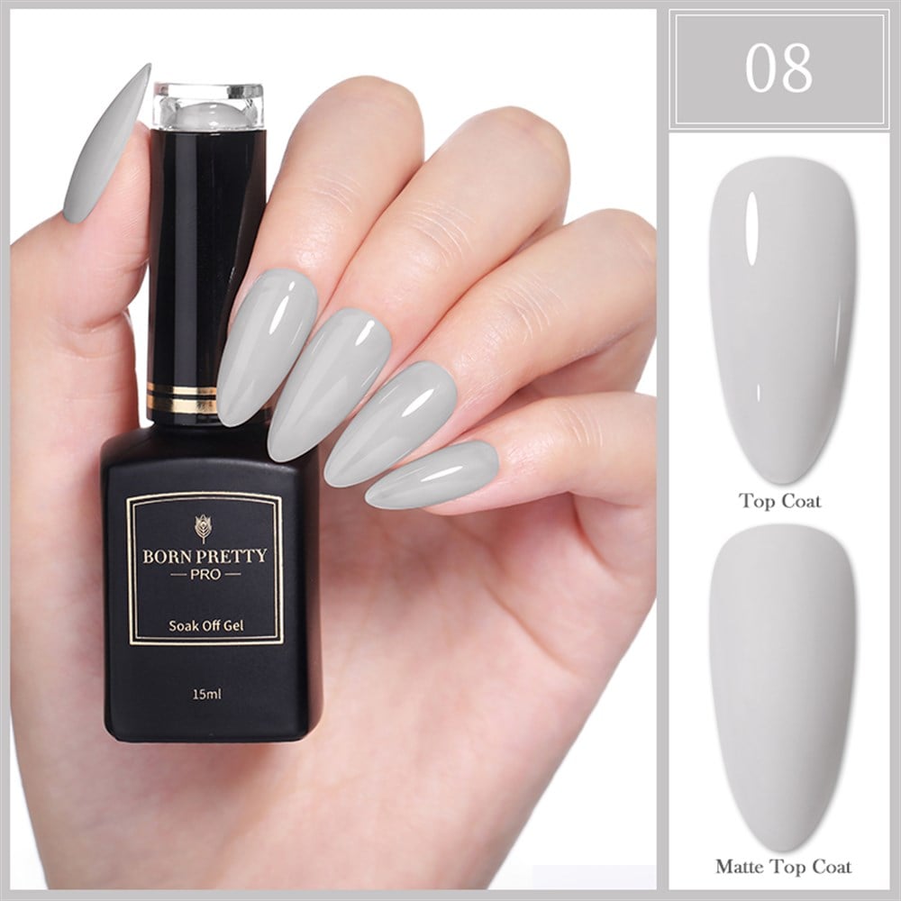 BORN PRETTY PRO BLACK GOLD SERİSİ 15 ML KALICI OJE 08