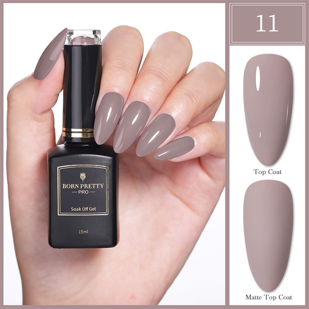 BORN PRETTY PRO BLACK GOLD SERİSİ 15 ML KALICI OJE 11