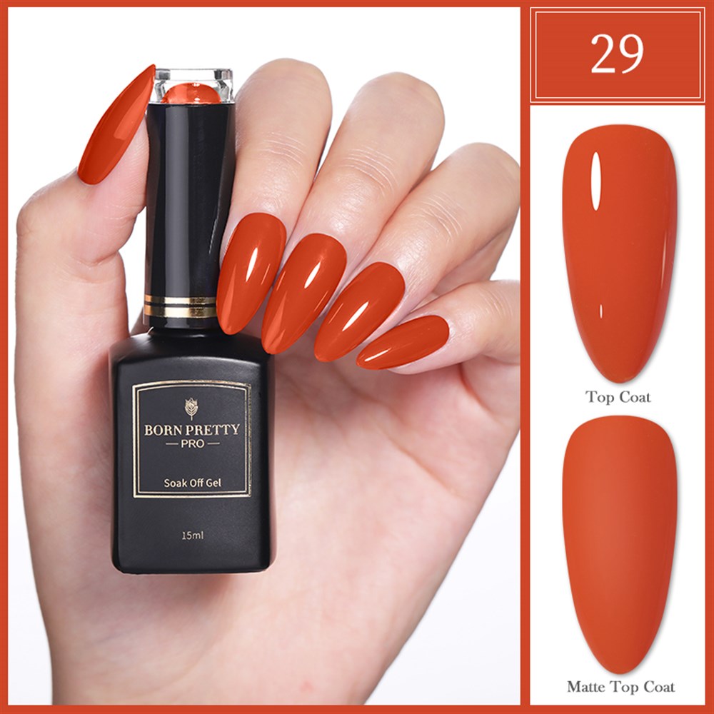 BORN PRETTY PRO BLACK GOLD SERİSİ 15 ML KALICI OJE 29