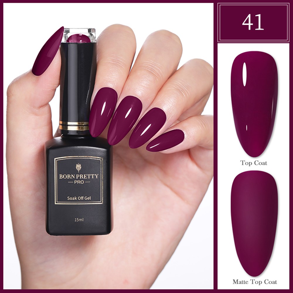 BORN PRETTY PRO BLACK GOLD SERİSİ 15 ML KALICI OJE 41