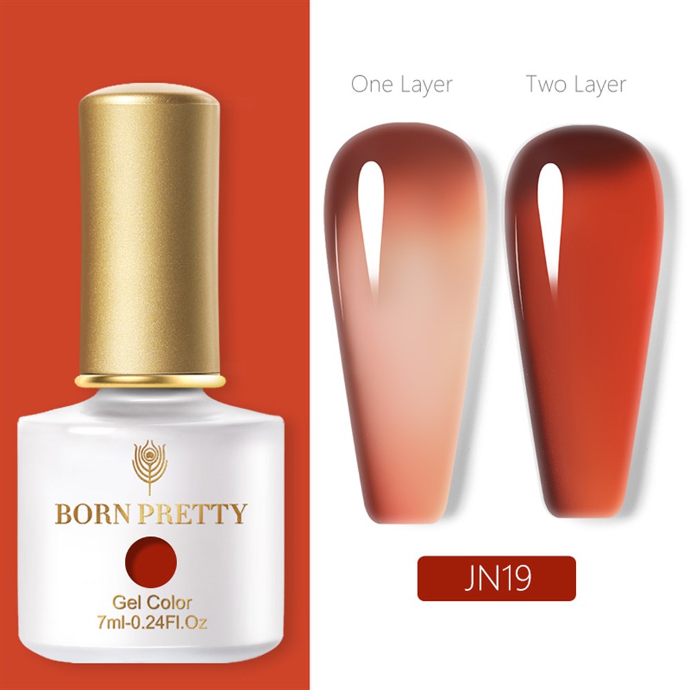 BORN PRETTY PRO JELLY NUDE GEL  7 ML KALICI OJE JN19