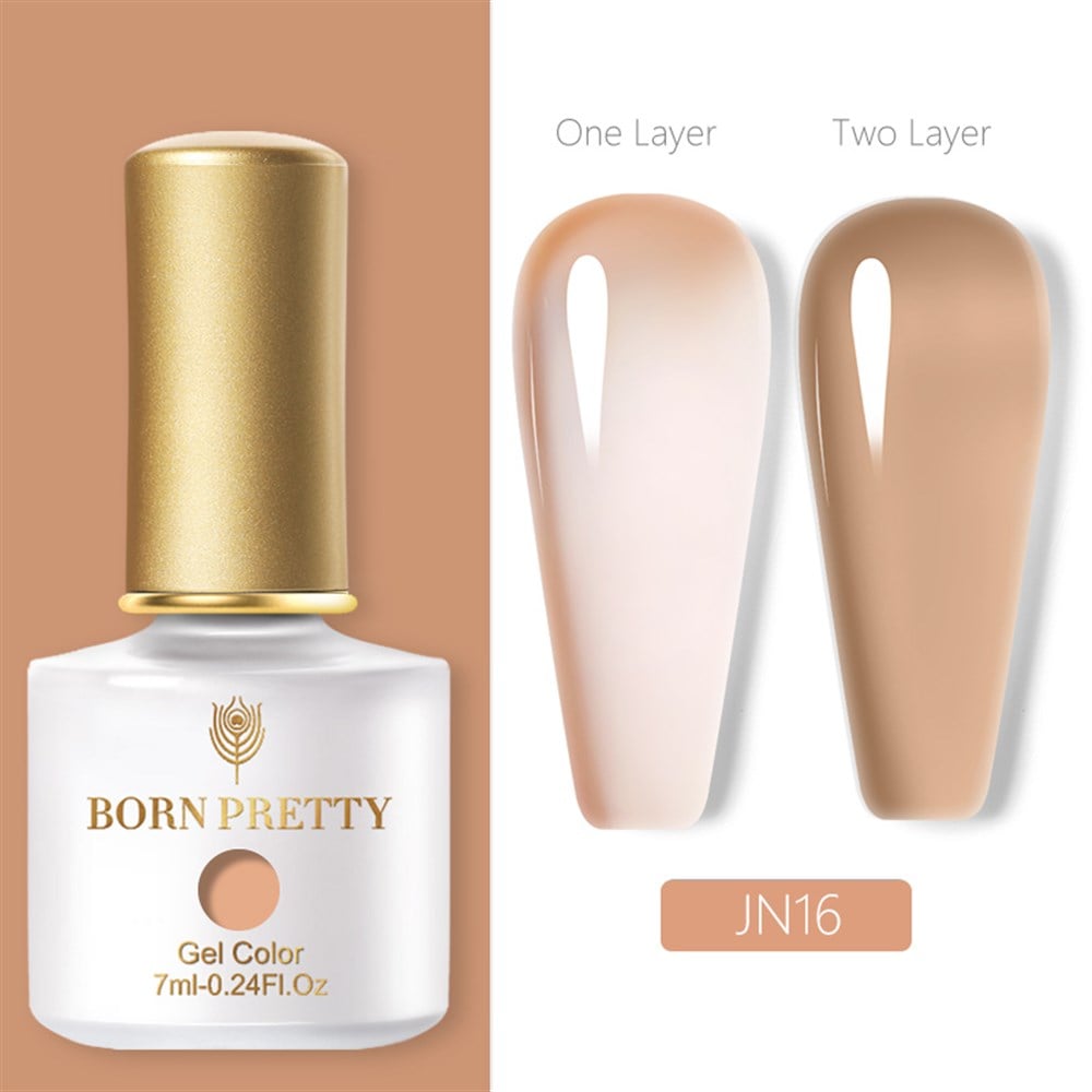 BORN PRETTY PRO JELLY NUDE GEL  7 ML KALICI OJE JN16