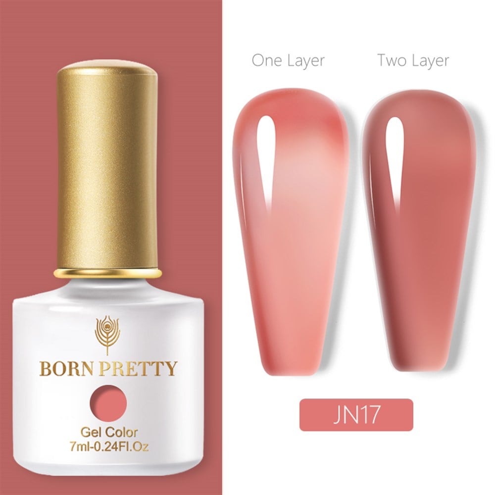 BORN PRETTY PRO JELLY NUDE GEL  7 ML KALICI OJE JN17